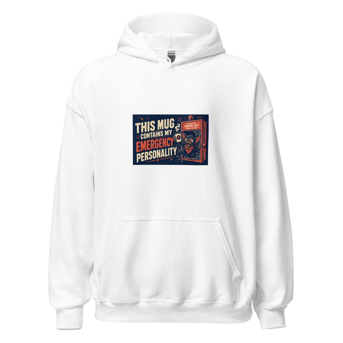 Retro Monster Unisex Hoodie product mockup