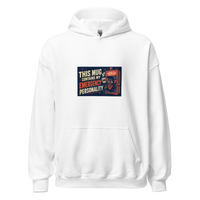 Retro Monster Unisex Hoodie product mockup