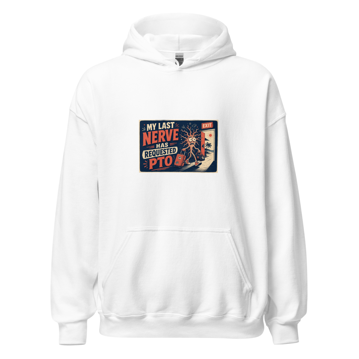 Vacation Mode Unisex Hoodie product mockup