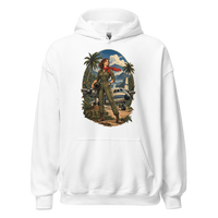 Vintage Aviation Pin-Up T-Shirt – Edition 09 Unisex Hoodie product mockup