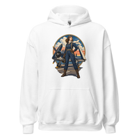 Vintage Aviation Pin-Up T-Shirt – Edition 11 Unisex Hoodie product mockup
