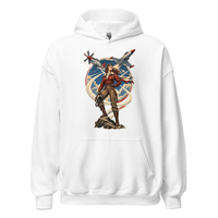 Vintage Aviation Pin-Up T-Shirt – Edition 13 Unisex Hoodie product mockup