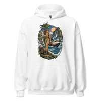 Vintage Aviation Pin-Up T-Shirt – Edition 12 Unisex Hoodie product mockup