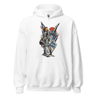 Vintage Aviation Pin-Up T-Shirt – Edition 15 Unisex Hoodie product mockup