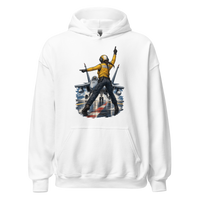 Vintage Aviation Pin-Up T-Shirt – Edition 24 Unisex Hoodie product mockup