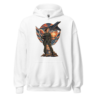 Vintage Aviation Pin-Up T-Shirt – Edition 27 Unisex Hoodie product mockup