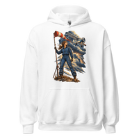 Vintage Aviation Pin-Up T-Shirt – Edition 32 Unisex Hoodie product mockup