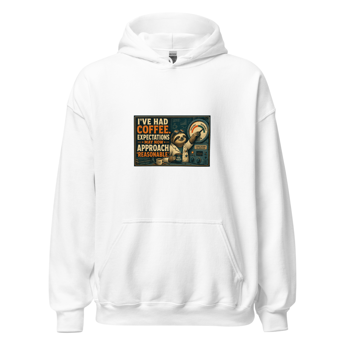 Vintage Radio Unisex Hoodie product mockup