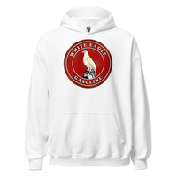 White Eagle Vintage Gas and Oil T-Shirt — Muncle Mikes Unisex Hoodie product mockup