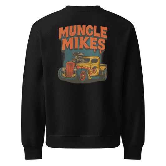 Muncle Mikes Hot Rod and Rat Rod Sweatshirt - Rat Rod Truck Sweatshirt (001)