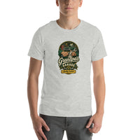 Grandpa's Garage Quality Control T-shirt, Athletic Heather Front mockup