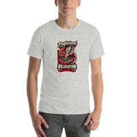 10mm Relocation Service mechanic T-shirt, Athletic Heather front mockup