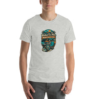 Walked Five Miles, Moved Twenty Feet car-show T-shirt, Athletic Heather front mockup