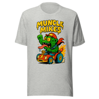 Muncle Mikes Hot Rod and Rat Rod Shirt Mayhem! Monster Rods! (017) Unisex T-Shirt product mockup 4