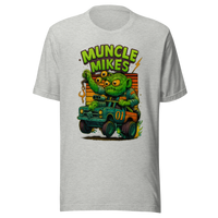 Muncle Mikes Hot Rod and Rat Rod Shirt Mayhem! Monster Rods! (035) Unisex T-Shirt product mockup 4
