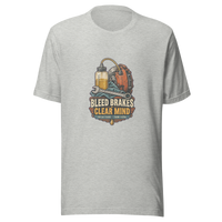 Bleed Brakes Clear Mind Unisex T-Shirt product mockup 4