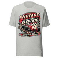 Vintage Electric Unisex T-Shirt product mockup 4