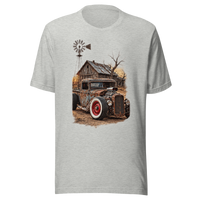 Rust and Thunder Rat Rod Pickup Unisex T-Shirt product mockup 4