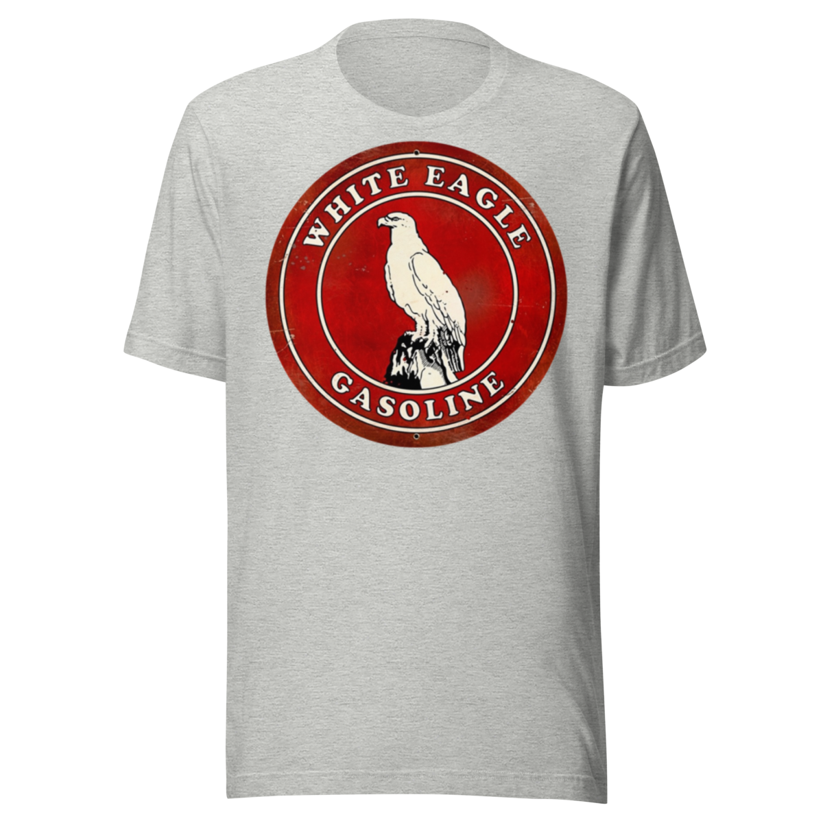 White Eagle Vintage Gas and Oil T-Shirt — Muncle Mikes Unisex T-Shirt product mockup 2