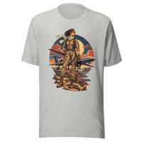 Vintage Aviation Pin-Up T-Shirt – Edition 40 Unisex T-Shirt product mockup 2