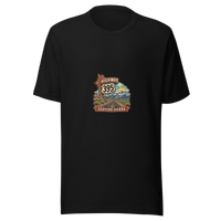 Highway 395 Eastern Sierra Unisex T-Shirt product mockup