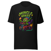 Muncle Mikes Hot Rod and Rat Rod Shirt Mayhem! Monster Rods! (030) Unisex T-Shirt product mockup