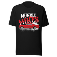 Smoking Hot Rod 1965 Mustang Fastback Unisex T-Shirt product mockup