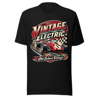 Vintage Electric Unisex T-Shirt product mockup