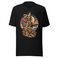 Vintage Aviation Pin-Up T-Shirt – Edition 40 Unisex T-Shirt product mockup 4