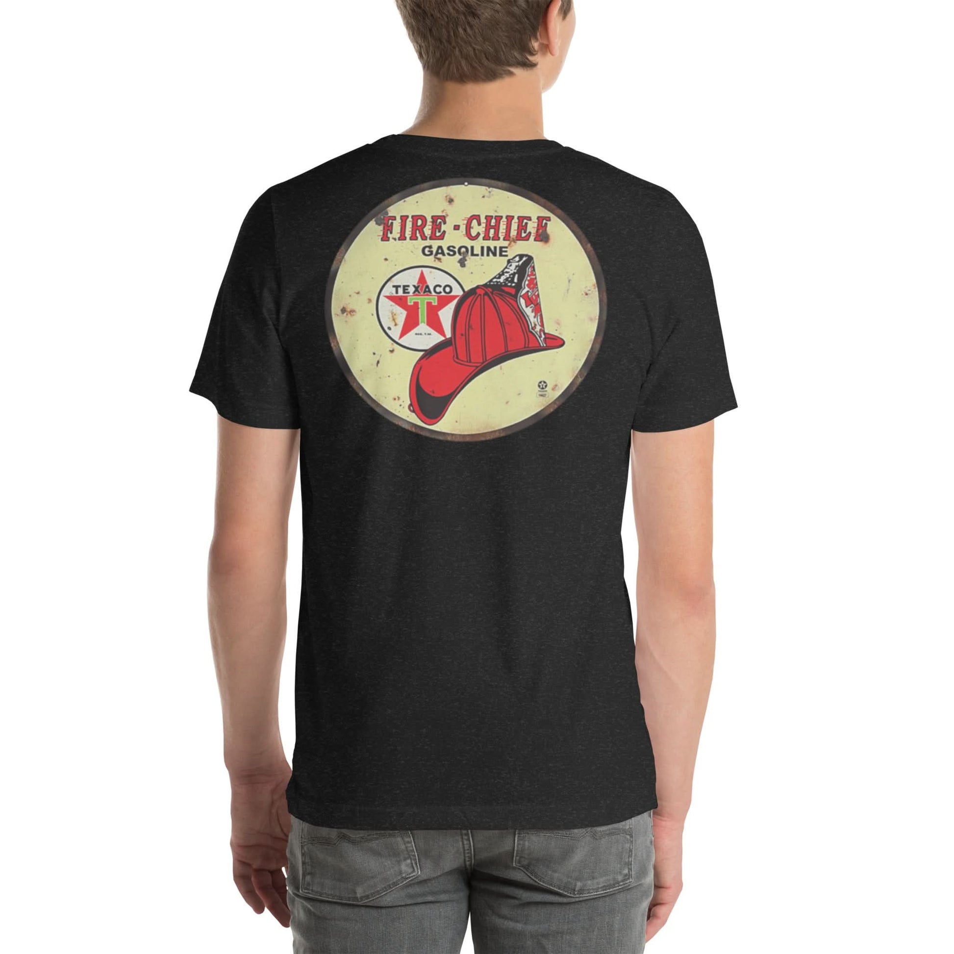 Muncle Mikes Hot Rod and Rat Rod Shirt - Vintage Gas and Oil Shirt - Fire Chief