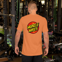 Muncle Mikes Shop Shirt 001 in burnt orange, back view