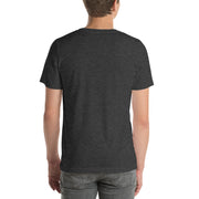 Rev Match Rita hot-rod T-shirt, Dark Grey Heather back mockup