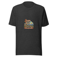 Highway 395 Eastern Sierra Unisex T-Shirt product mockup 3