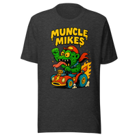 Muncle Mikes Hot Rod and Rat Rod Shirt Mayhem! Monster Rods! (017) Unisex T-Shirt product mockup 3