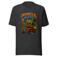 Muncle Mikes Hot Rod and Rat Rod Shirt Mayhem! Monster Rods! (033) Unisex T-Shirt product mockup 3