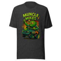 Muncle Mikes Hot Rod and Rat Rod Shirt Mayhem! Monster Rods! (035) Unisex T-Shirt product mockup 3
