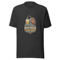 Bleed Brakes Clear Mind Unisex T-Shirt product mockup 3
