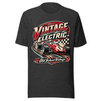 Vintage Electric Unisex T-Shirt product mockup 3