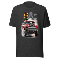 Red Gasser Launch Unisex T-Shirt product mockup 3