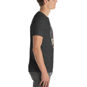 Rev Match Rita hot-rod T-shirt, Dark Grey Heather right mockup