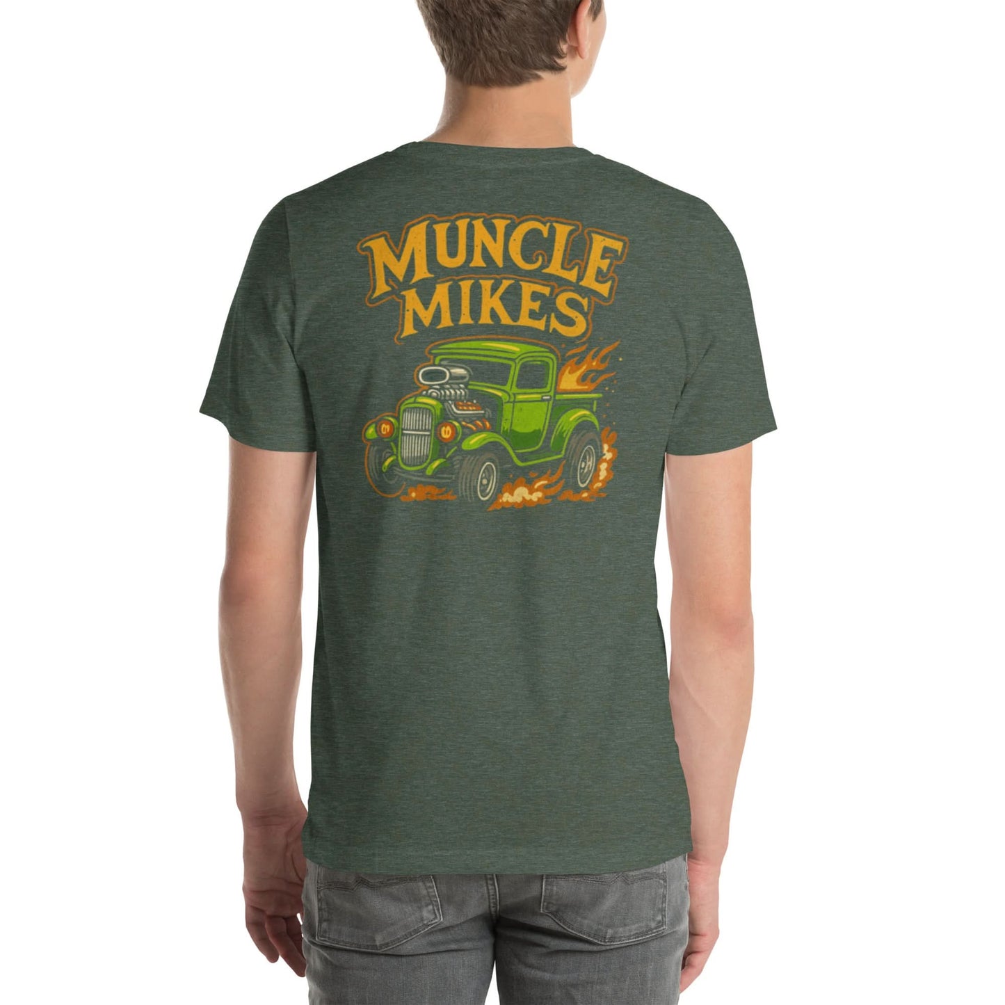 Muncle Mikes Hot Rod and Rat Rod Shirt Mayhem! Rat Rod Truck Shirt (002)