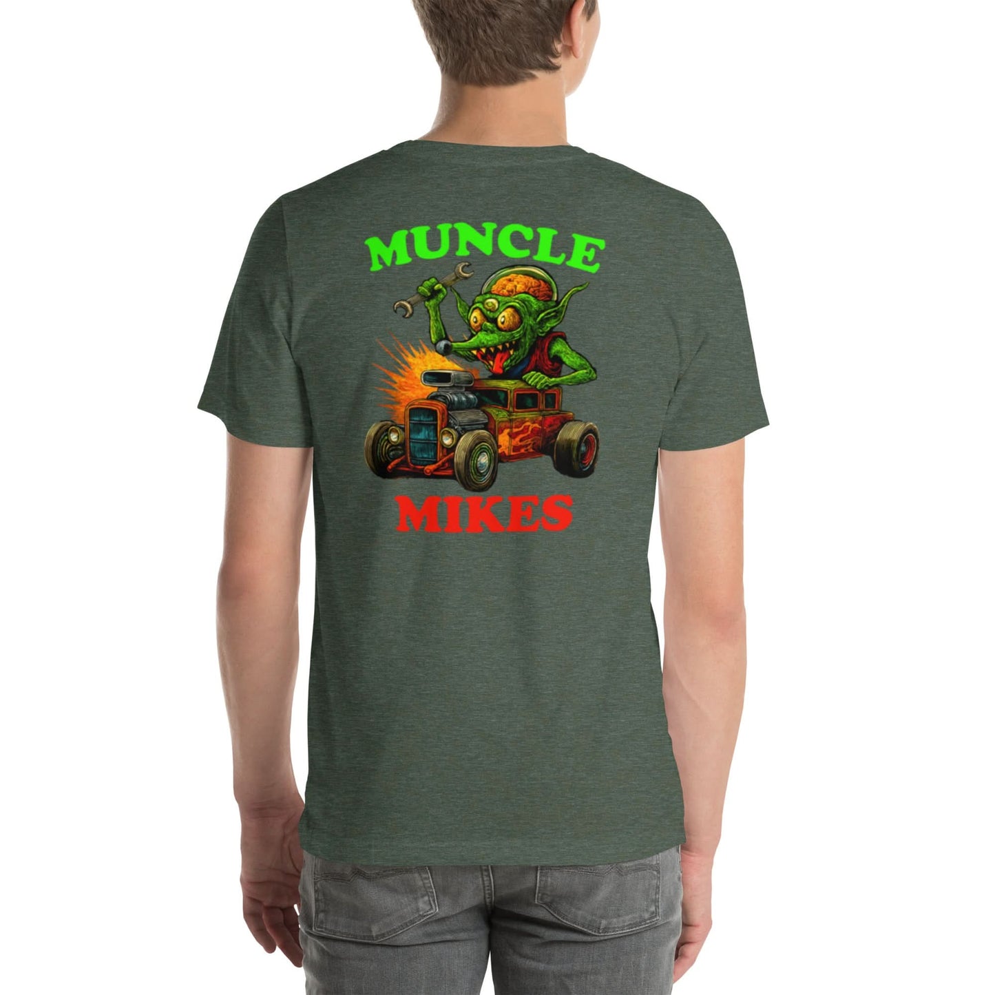 Muncle Mikes Hot Rod and Rat Rod Shirt Mayhem! Monster Rods! (023)