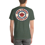 Muncle Mikes Hot Rod and Rat Rod Shirt - Vintage Gas and Oil Shirt - Red crown Gasoline