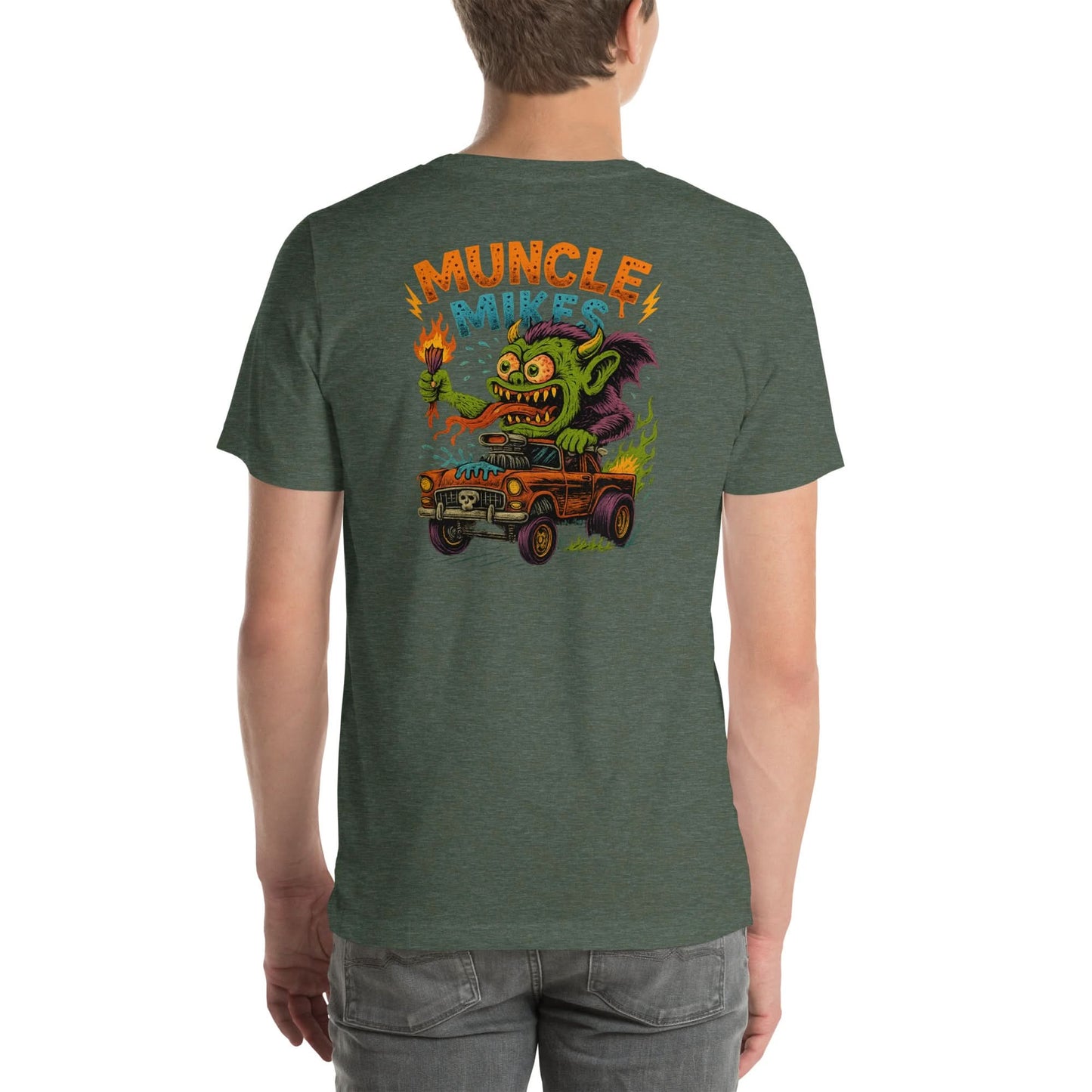 Muncle Mikes Hot Rod and Rat Rod Shirt Mayhem! Monster Rods! (033)