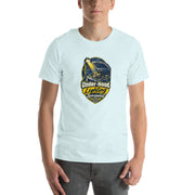 Under-Hood Lighting Specialist T-shirt, Heather Ice Blue Front mockup