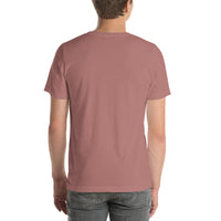 Rev Match Rita hot-rod T-shirt, Heather Mauve back mockup