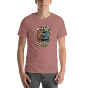 Work Truck Show pickup T-shirt, Heather Mauve front mockup
