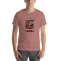 10mm Relocation Service mechanic T-shirt, Heather Mauve front mockup