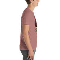 Rev Match Rita hot-rod T-shirt, Heather Mauve right mockup