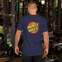 Muncle Mikes Shop Shirt 001 in navy, back view